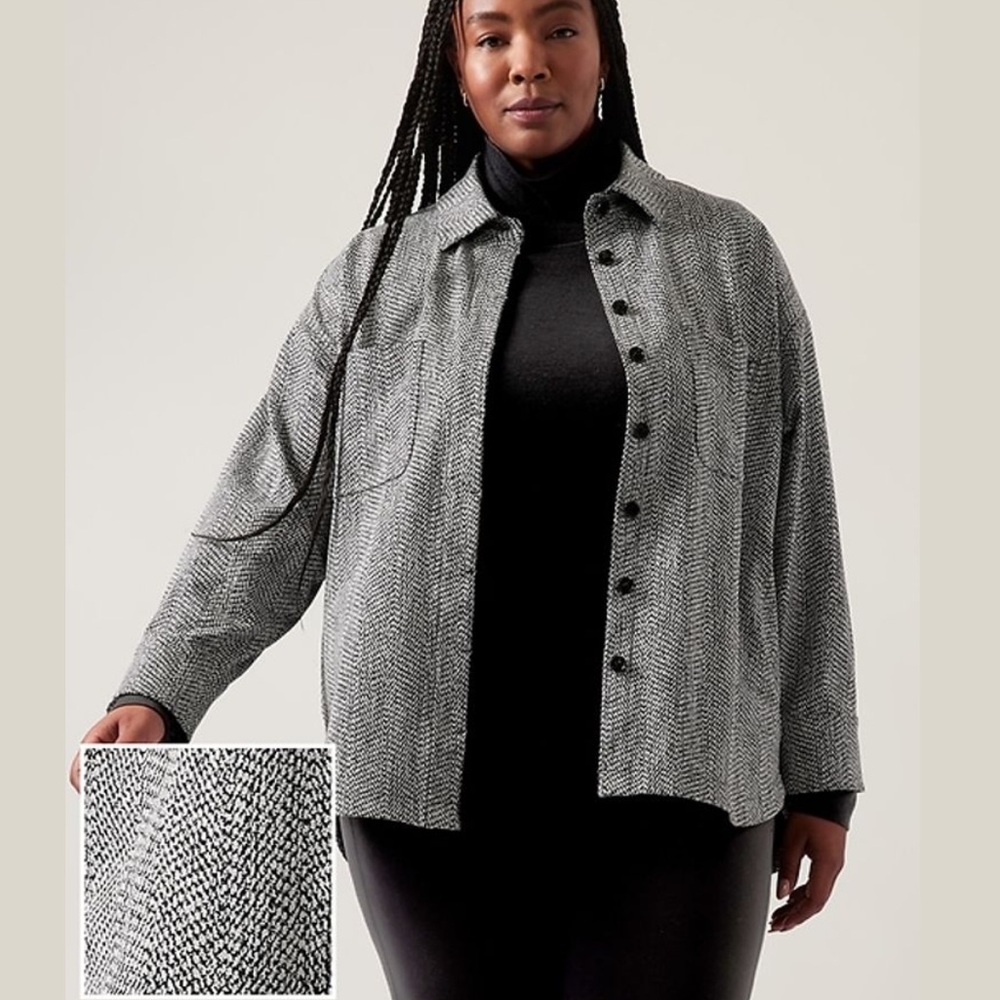 Athleta Shirt Jacket